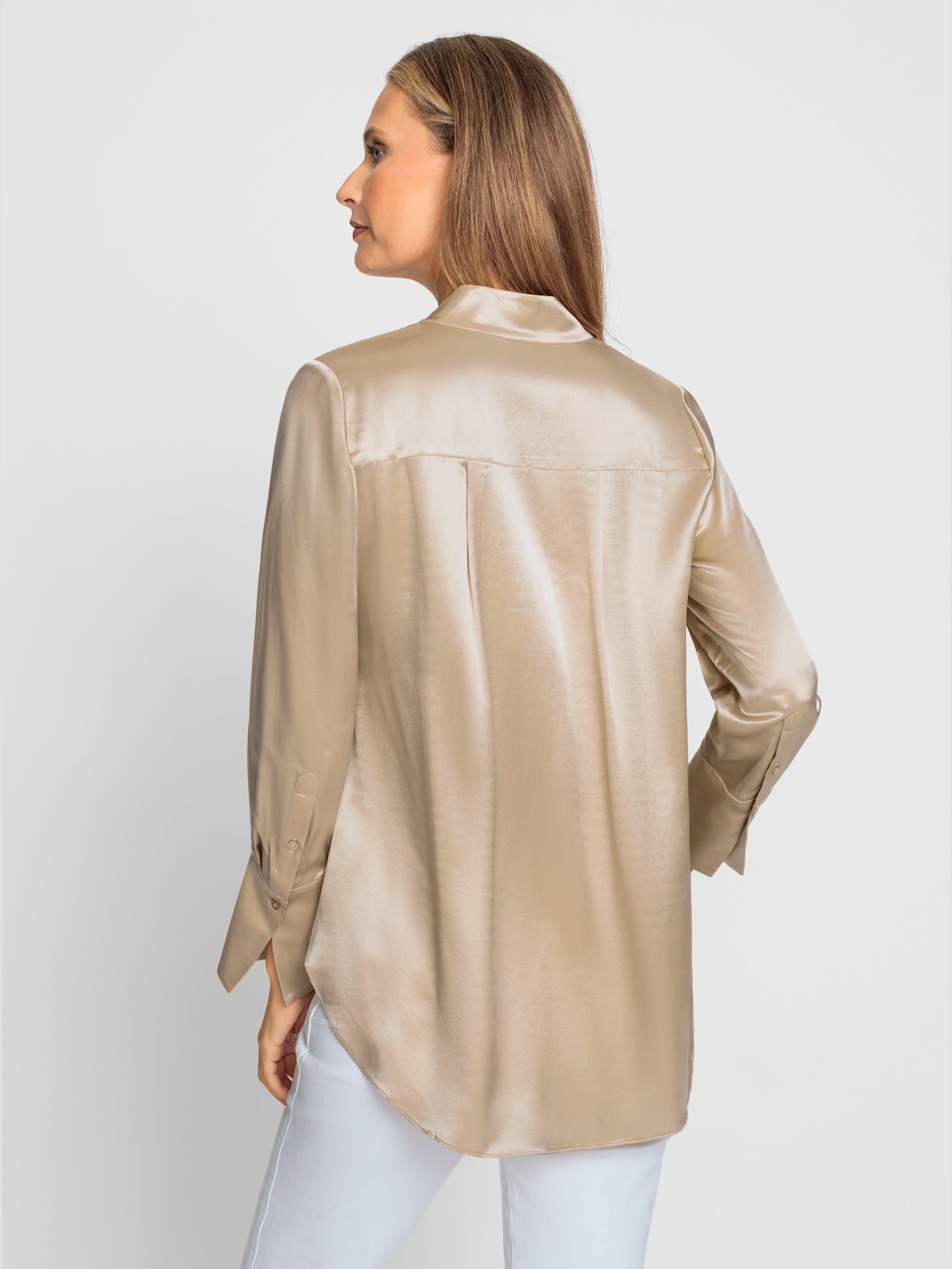 Chemisier mélange de soie et viscose de qualité