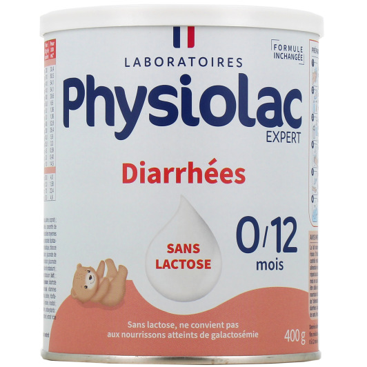 Physiolac Diarrhées 0-12 mois - Lait en poudre anti diarrhéique