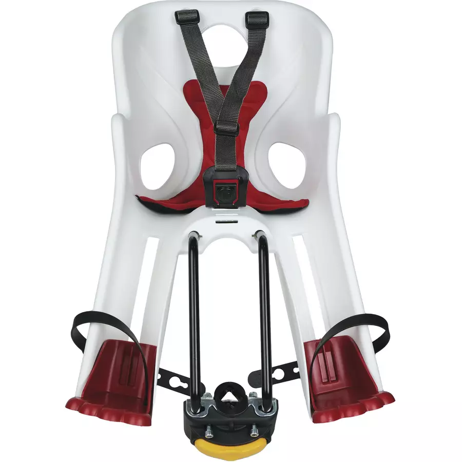 BELLELLI Kindersitz Fahrrad Rabbit Multifix Frame Mount White Red