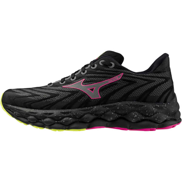 Chaussure running MIZUNO WAVE SKY 8 BLACK/SILVER/PINK TETRA
