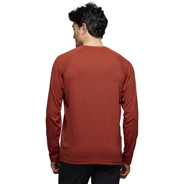T-shirt randonnée BLACK DIAMOND ALPENGLOW LS CREW BURNT SIENNA