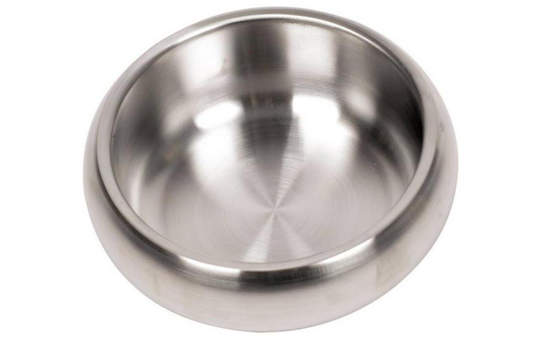 Edelstahlnapf gebürstet, 700mlWassernapf/Futternapf für Hunde, 0.7 l
