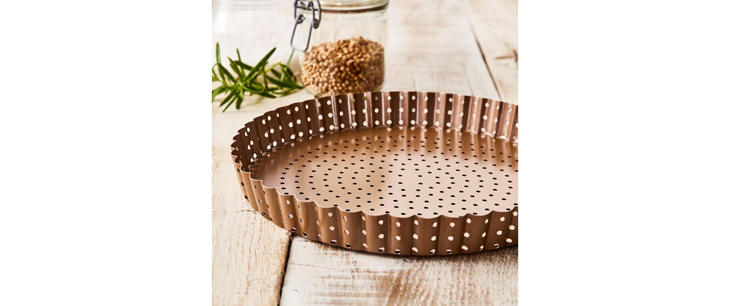 Tarte-Backform Laib und Seele xQuiche- und Tarteform mit Rezeptideen