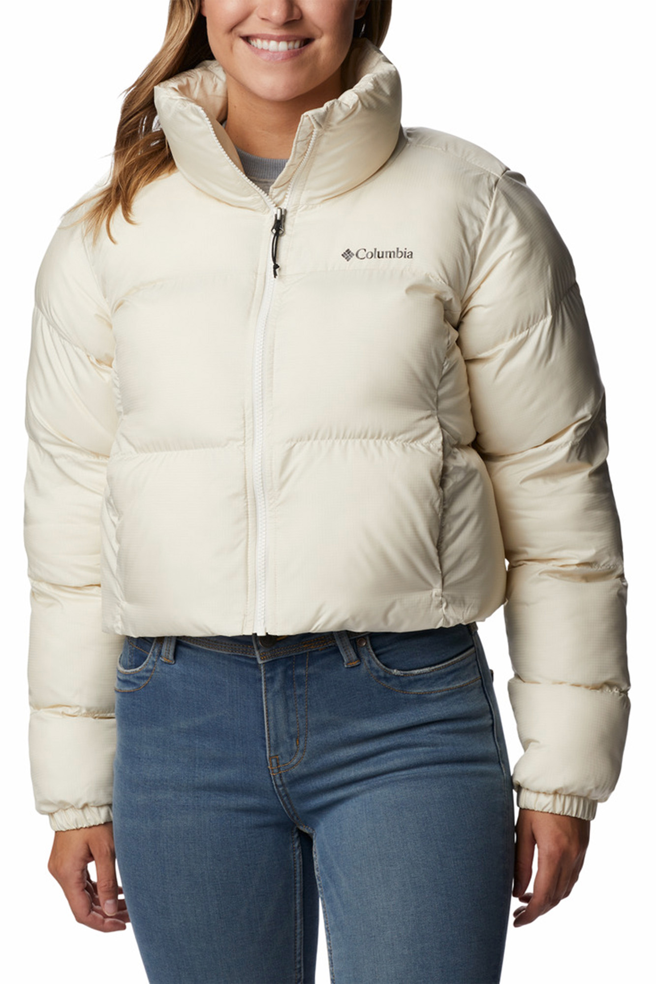 Jaqueta curta acolchoada feminina Columbia™ Puffet™