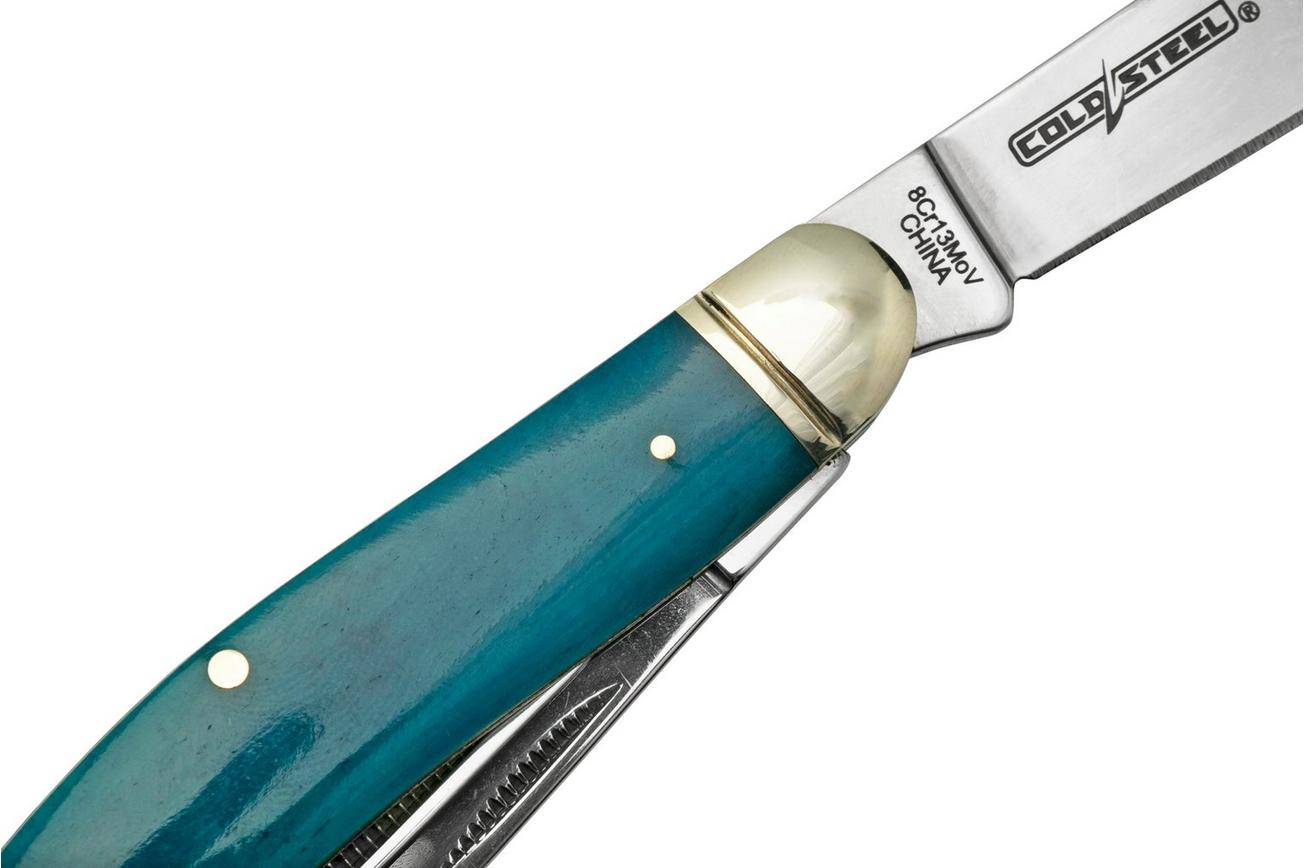 Cold Steel Gentleman's Stockman FL-GSTKM-B, Blue Bone, zakmes