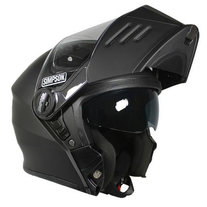 Casque Simpson DARKSOME - SOLID - MATT - Noir
