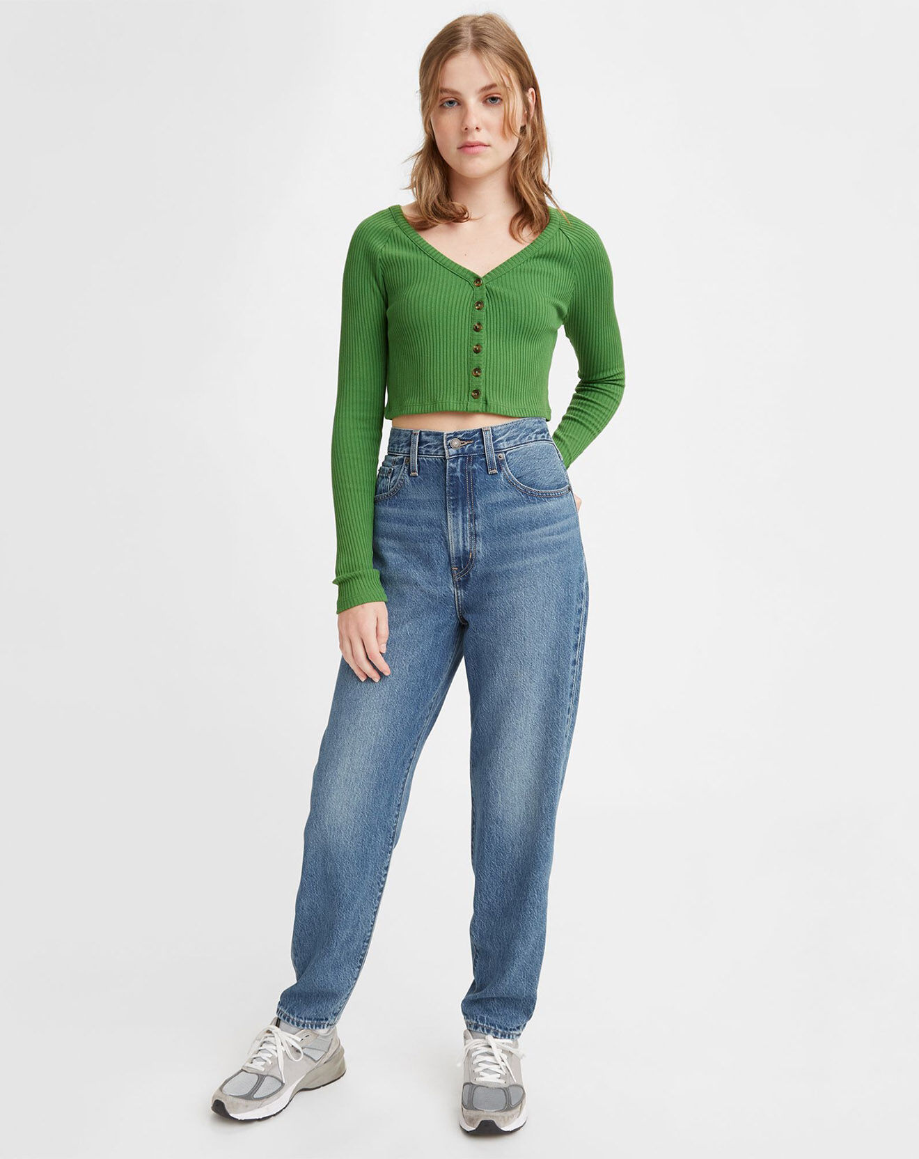 Levi's® Jean high loose Taper bleu