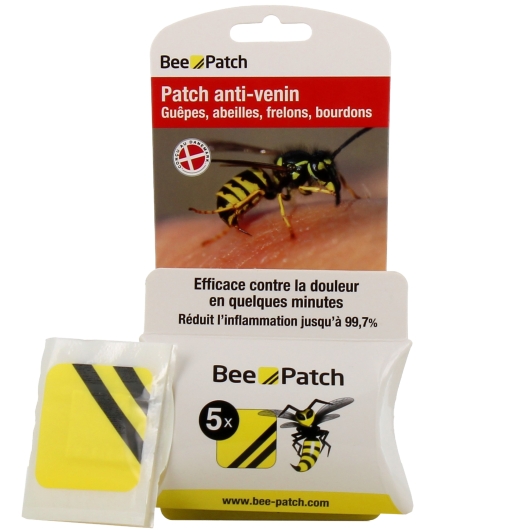 Bee patch Patchs Anti-Venin x5