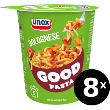 Unox Good Pasta Bolognese 8 x 68 g