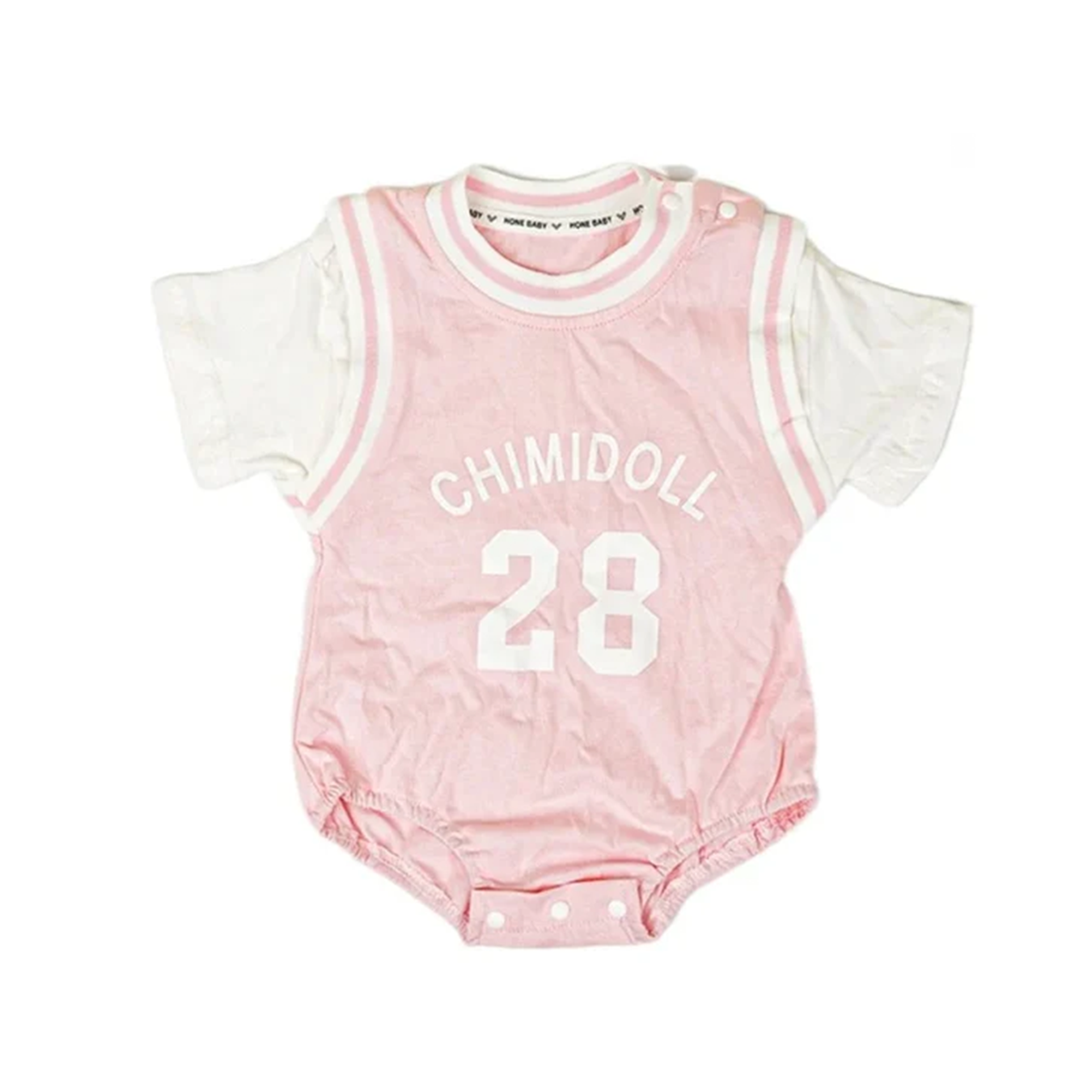 (55cm) Reborn Baby Puppe Lebensechte Kinder Spiel Puppe Toddler Doll inkl. Kleidung / Accessoires (Batteriebetrieben) - Rosa T-Shirt