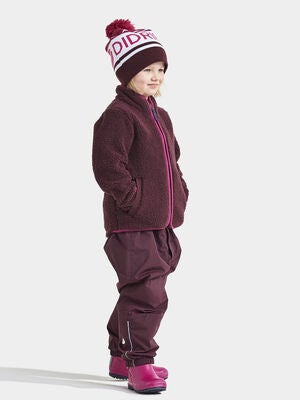Didriksons Lo Pile Jakke, Plum