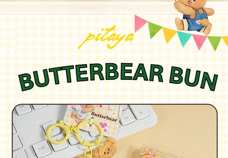 Butterbear - Butterbear Spiegel Sleutelhanger