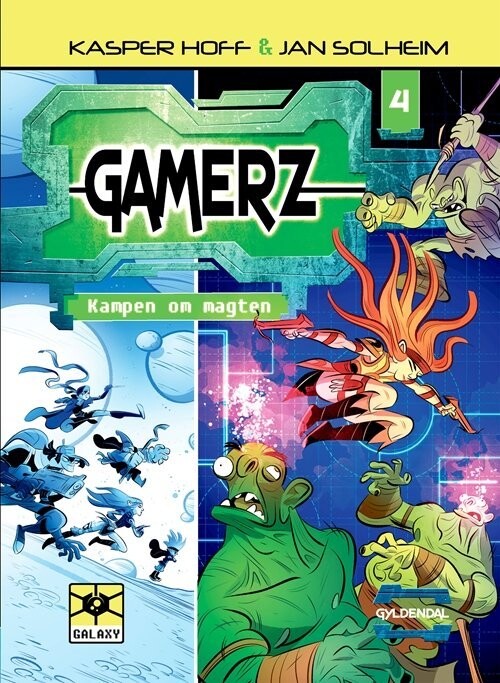 Gamerz 4 - Kampen Om Magten - Jan Solheim - Bog