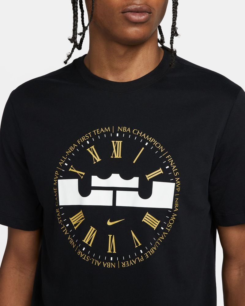 T-shirt de basket Nike Lebron Noir pour homme