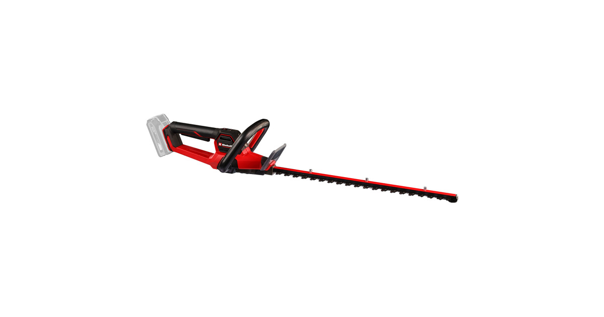 EINHELLProfessional accu heggenschaar GP-CH 18/50 Li BL-Solo  (Rood/zwart, Accu en oplader niet inbegrepen)