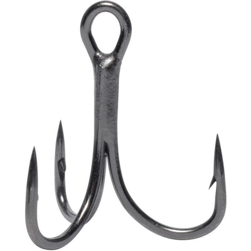 Hamecon Triple Carnassier Vmc Inline 2X Renforce 7554 - Black Nickel - Par 5