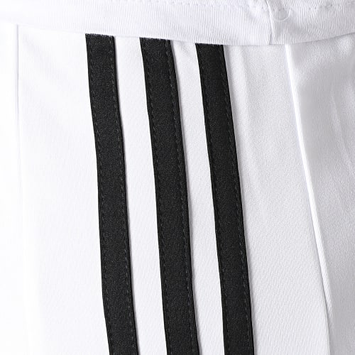 Short Jogging A Bandes Squad 21 GN5773 Blanc