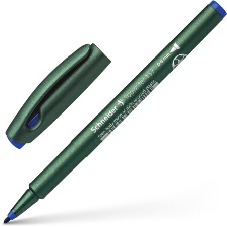 Schneider Topwriter 157 Faserschreiber - blau - 0.8 mm