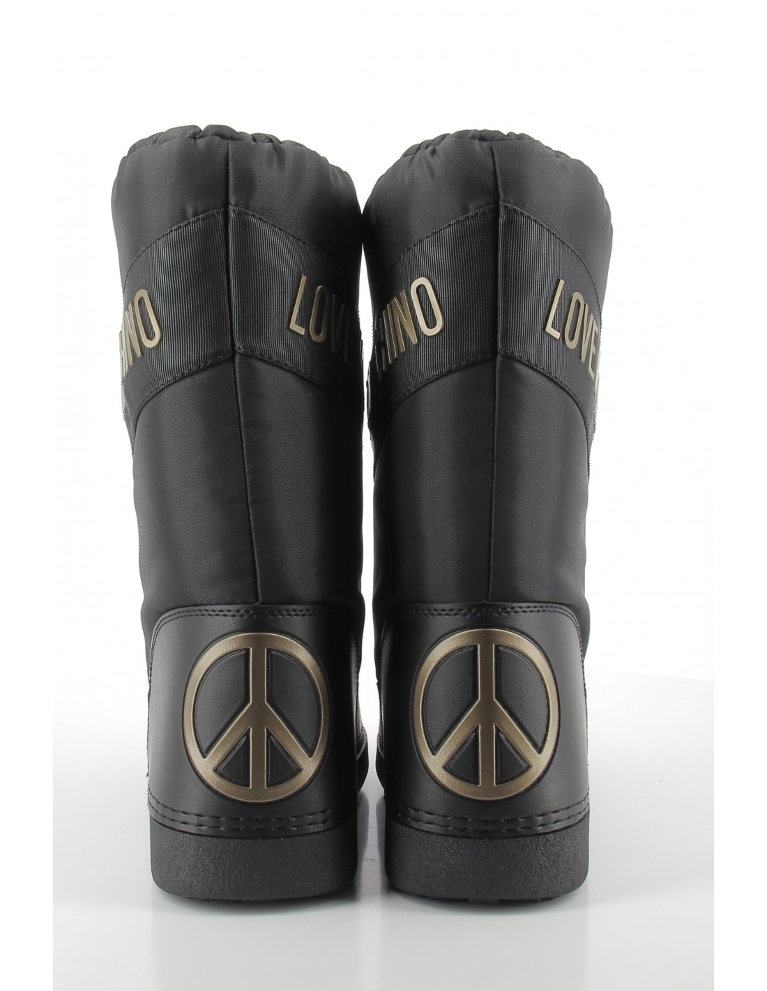moschino love Bottes Femme Après-Ski Noir