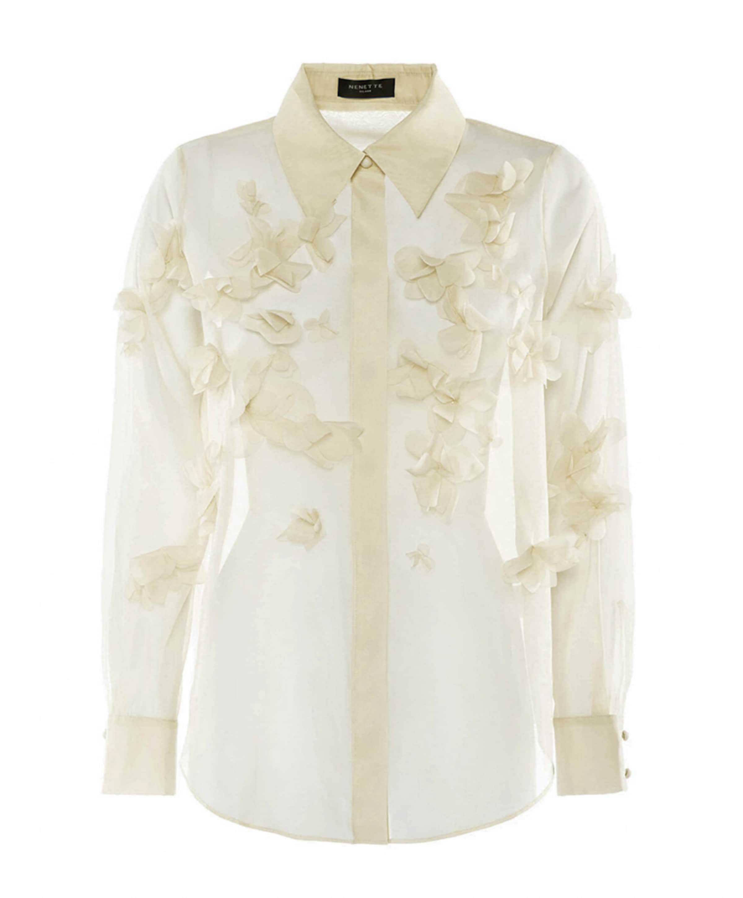 Nenette Dames blouse ecru