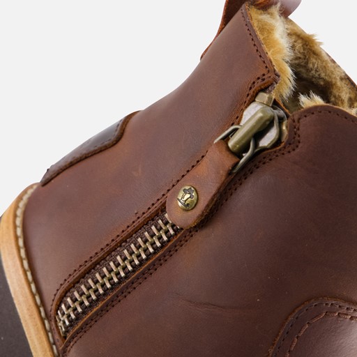 Panama Jack Pauline B9 Enkellaarsjes cognac