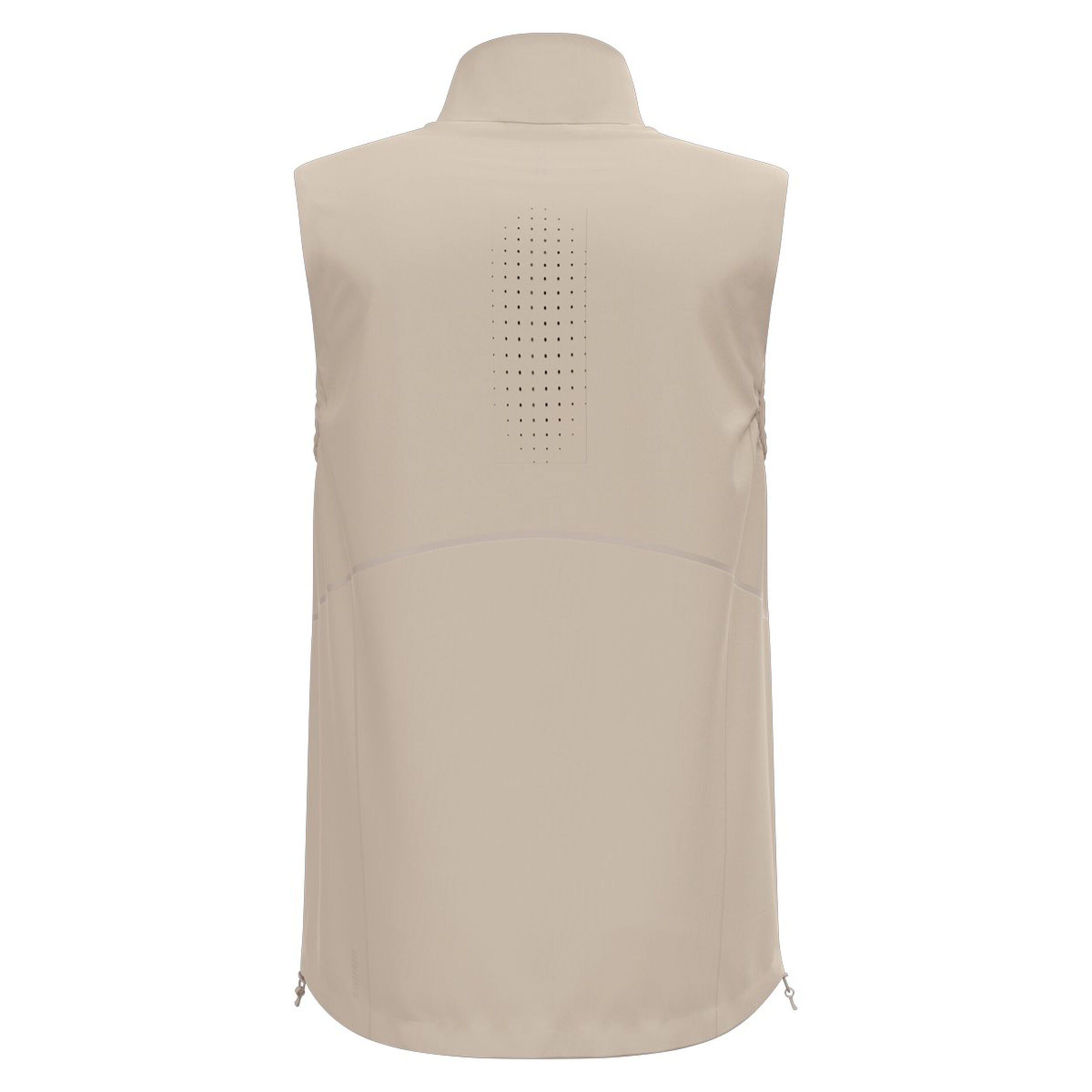 Odlo Zeroweight Warm Gilets De Course Hommes - Argent