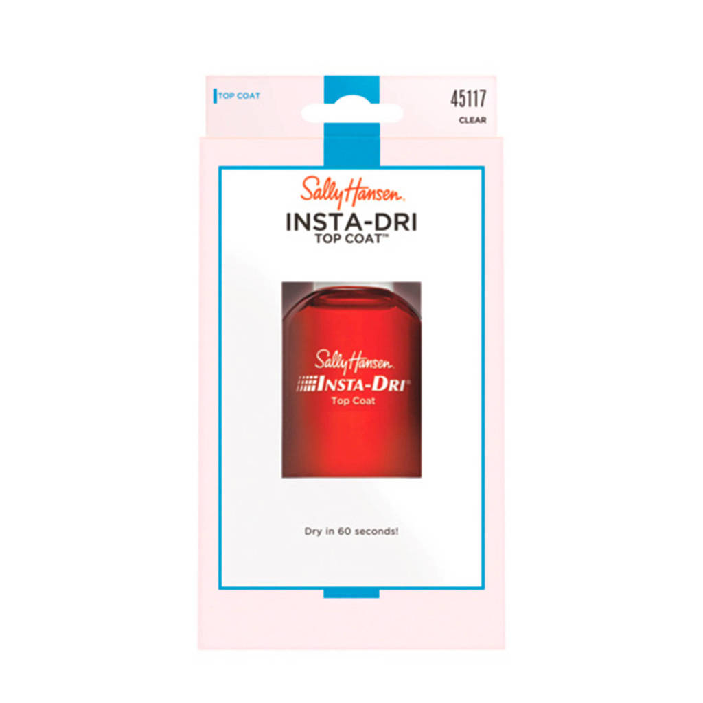 Zeer tevreden.InstaDri Nagellak Top Coat - base & top coat