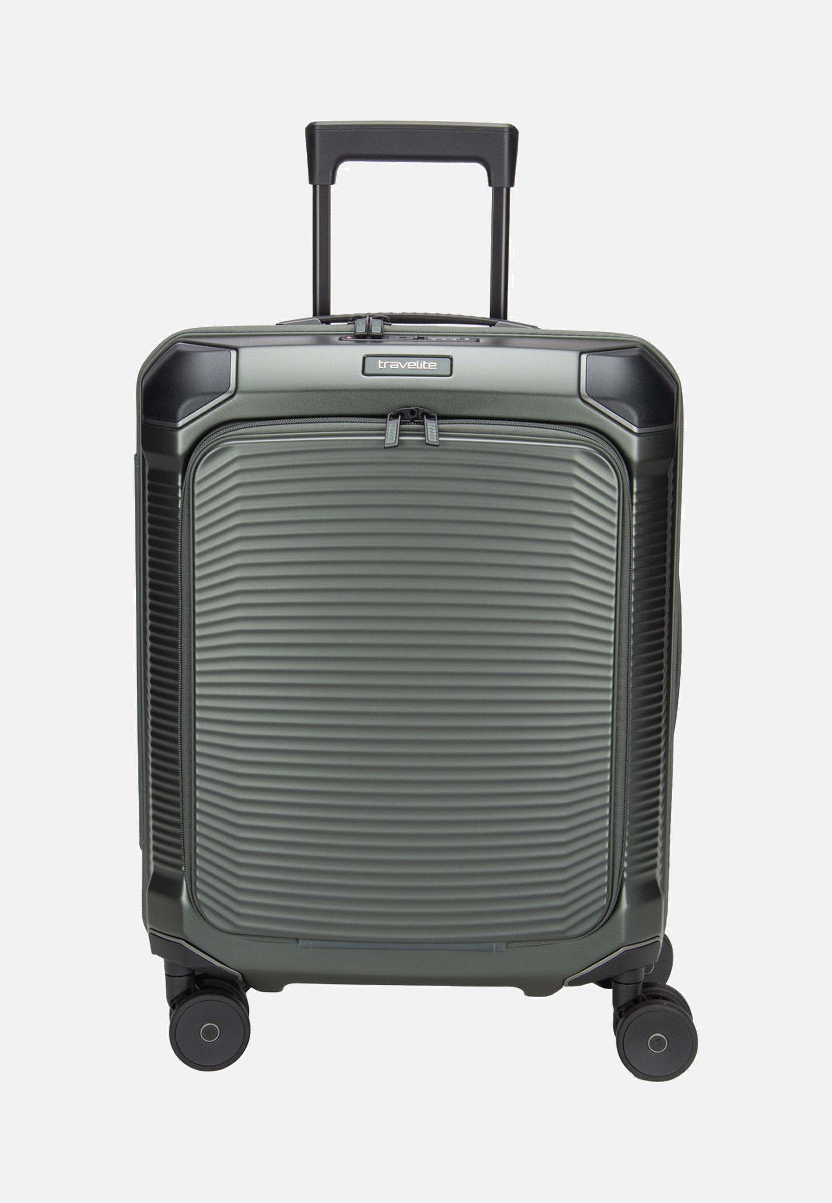 Millennium Trolley 4W S Front Pocket Pine Green - Koffer