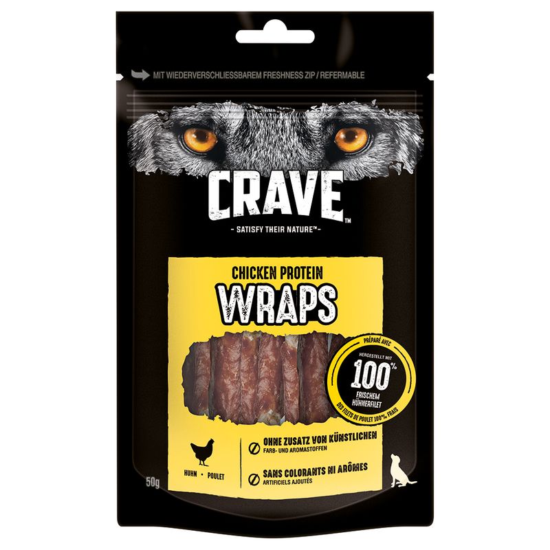 Friandises Crave Protein Wraps