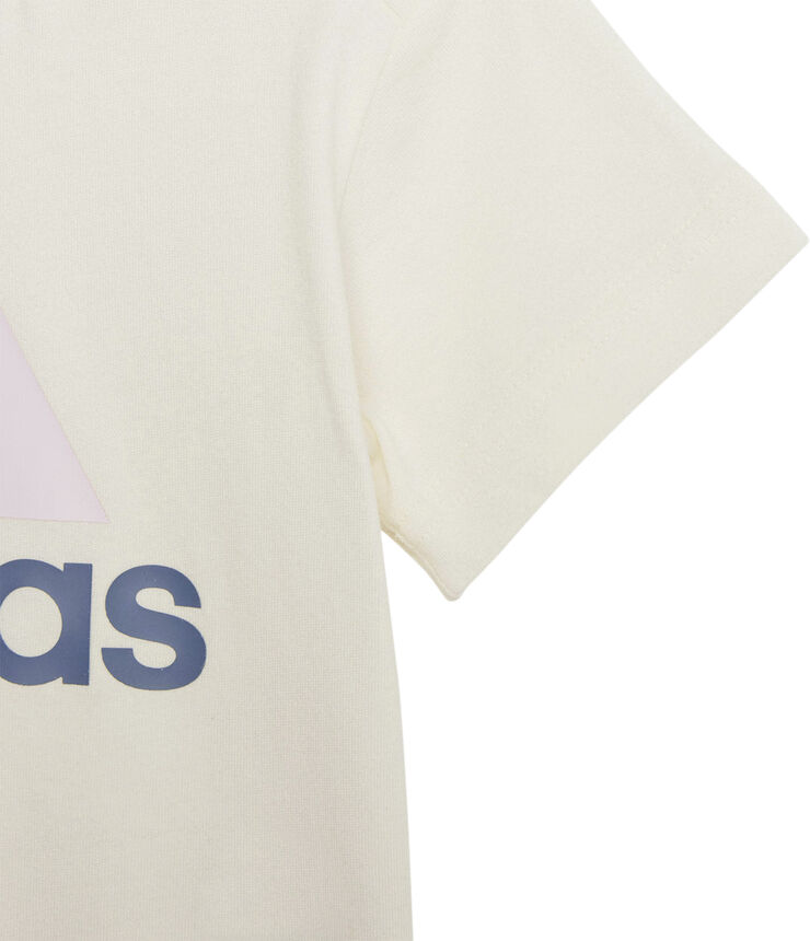 adidas Essentials Organic Bomuld Sæt Short   T-shirt Gul