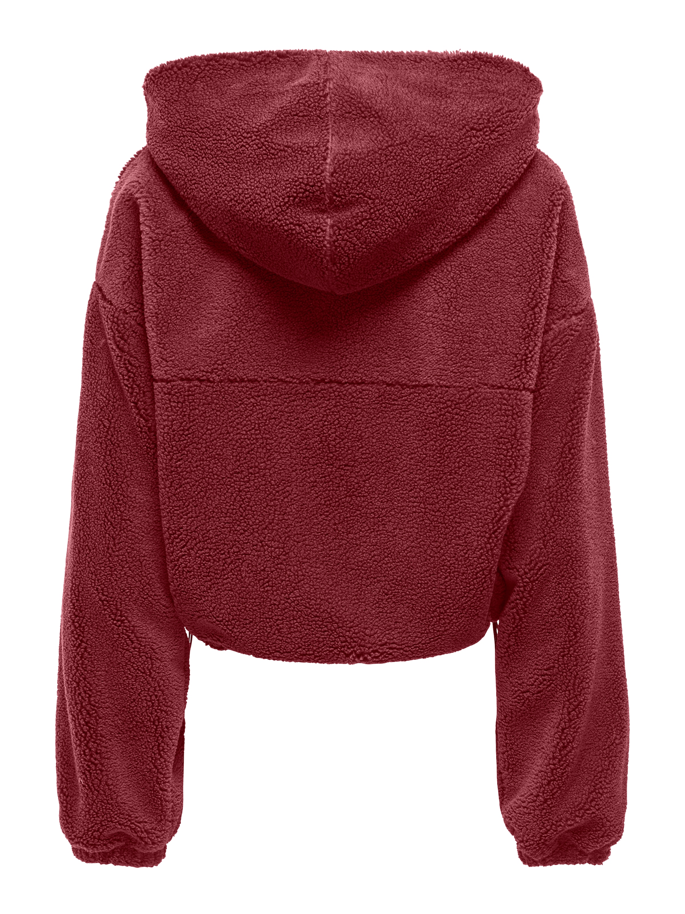 ONLY Fleecejacke »ONLSIENA TEDDY ANORAK LIFE CC OTW« mit Kapuze