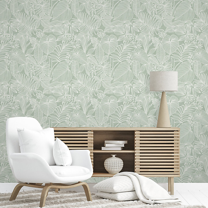 Papier peint intissé Ugepa monstera vert