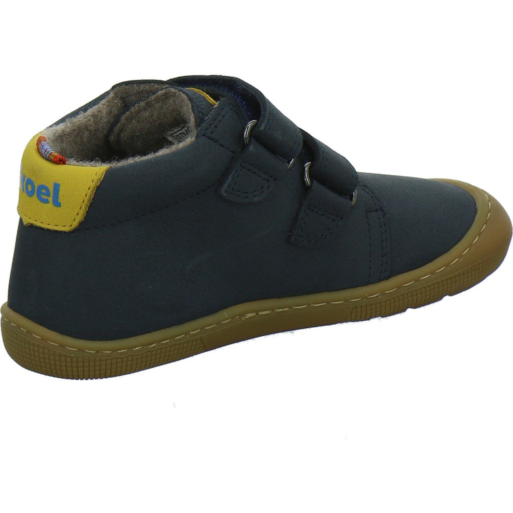 Koel Stiefel ungefüttert Jungen Blau-kombi