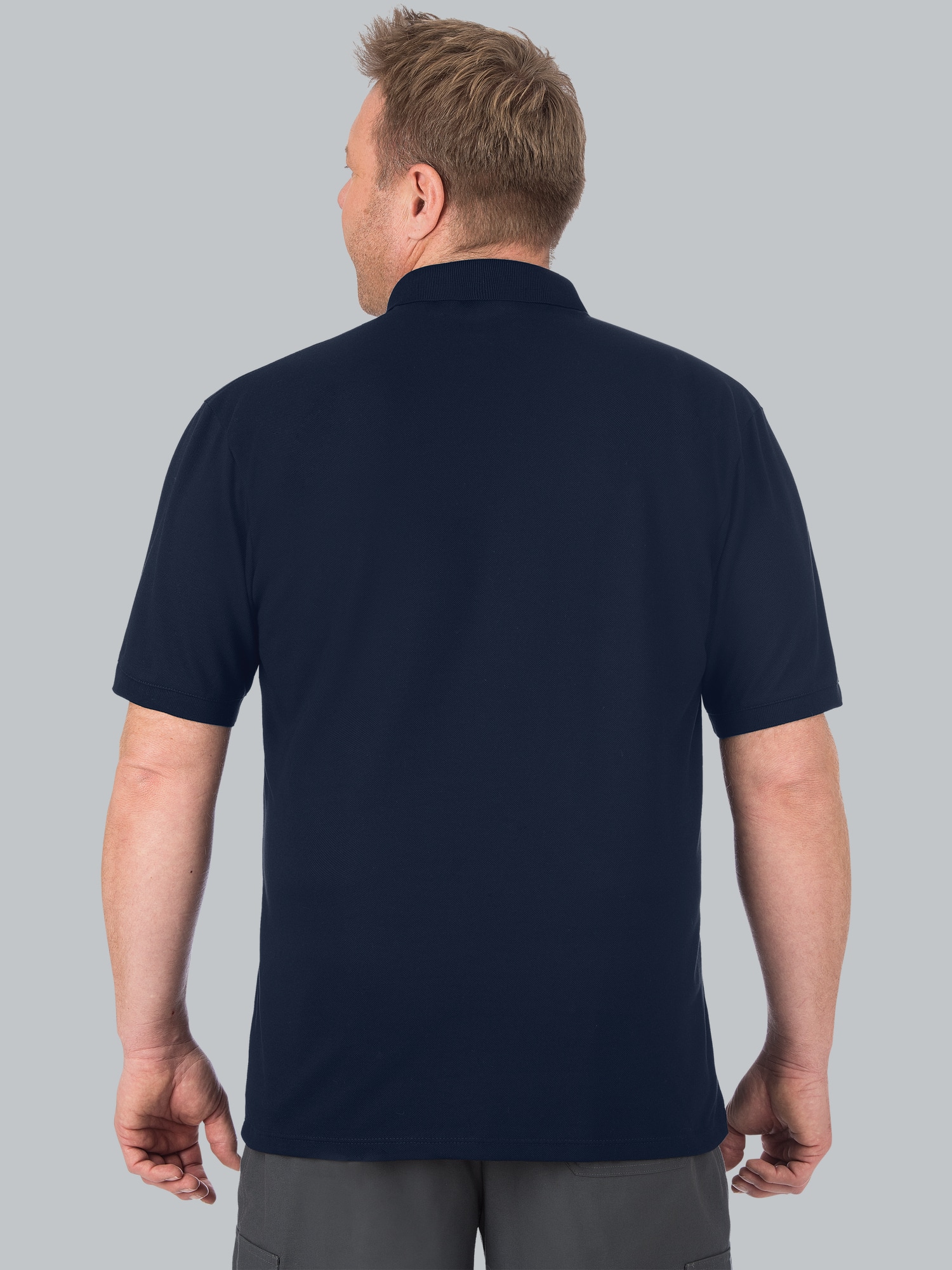 Poloshirt DELUXE Piqué Navy