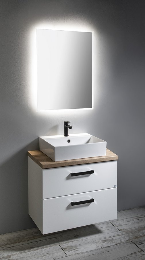 Aqualine Vega onderkast 82x43.6x67.6cm wit