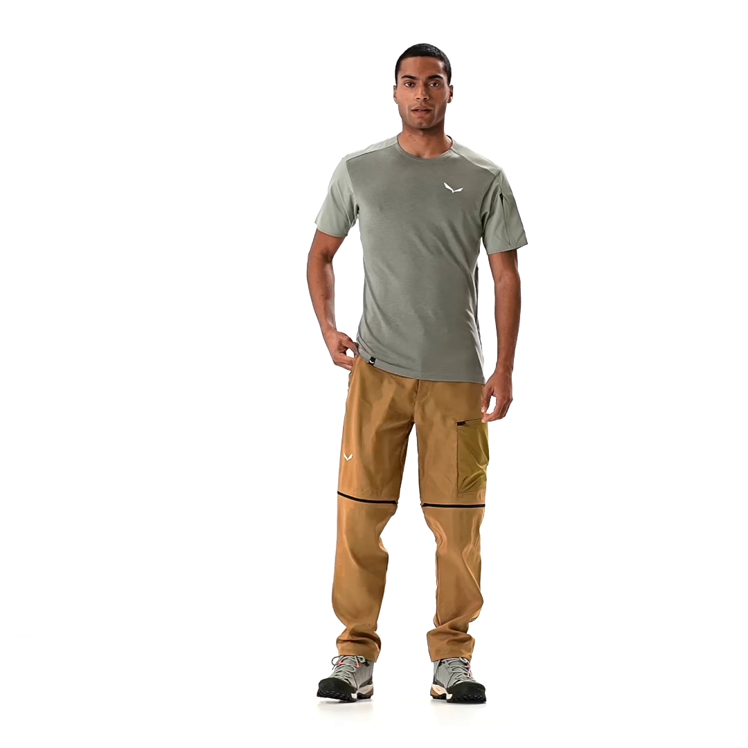 Puez Merino Hybrid T-Shirt Herren
