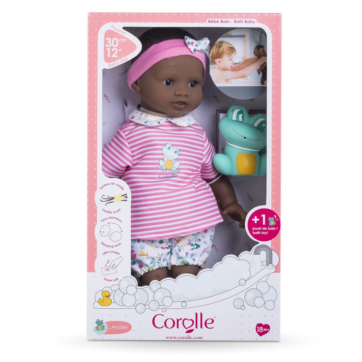 Mon 1er bébé bain Alyzée