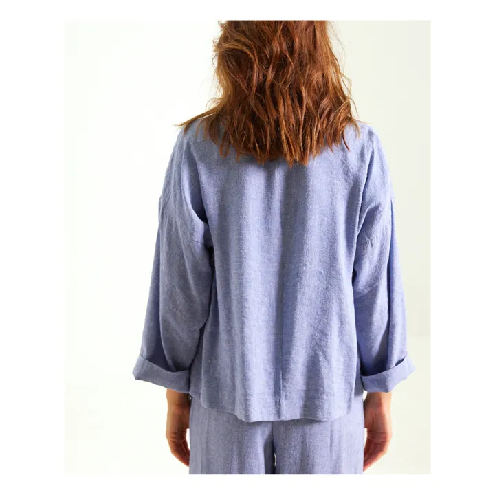 Sacrécoeur Veste Fluide Jasmin Lin | Bleu jean