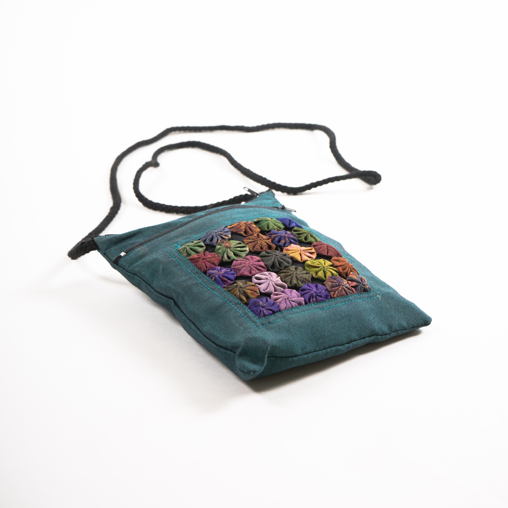 Schultertasche, türkis, B 16 cm, H 19 cm günstig bestellen