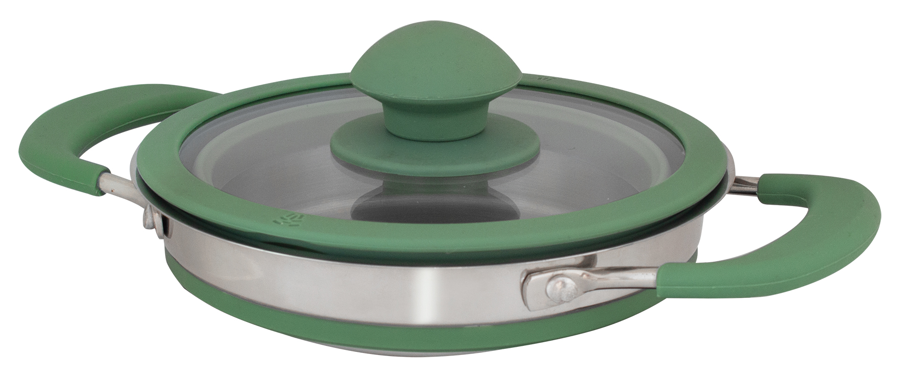 Eurotrail Maat S pan met deksel - Sea Green
