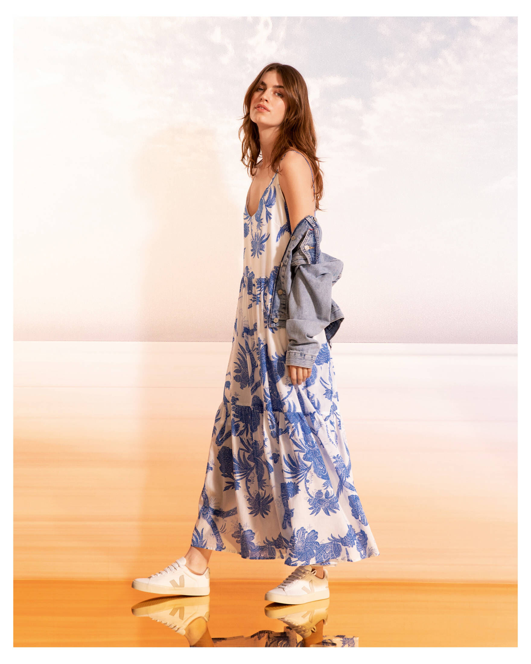 Veja| Damen Sneaker  CAMPO CHROMEFREE LEATHER