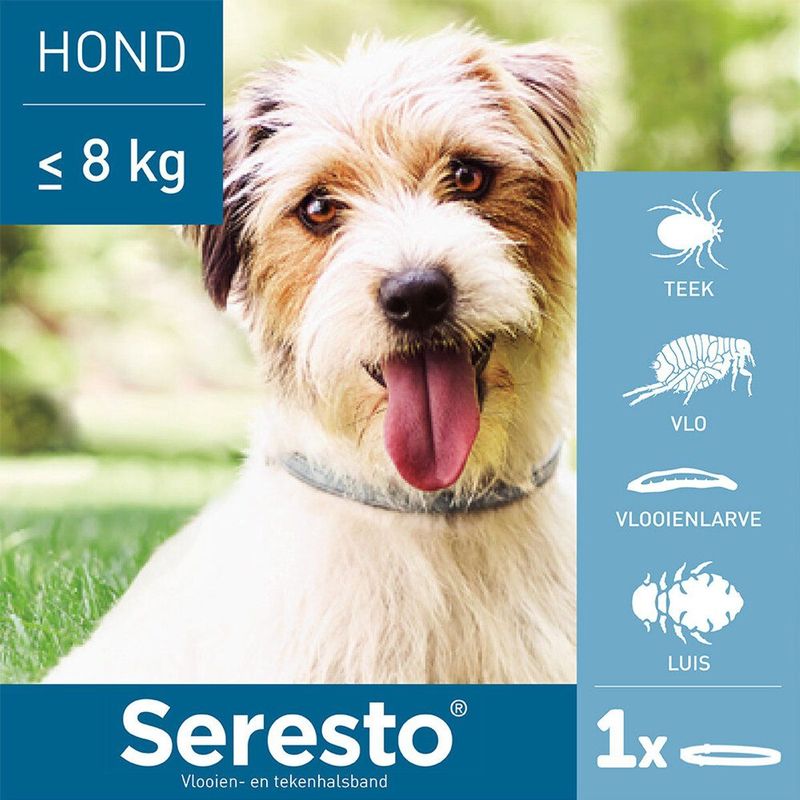 Seresto - Anti Teken- en Vlooienband Hond - 38 cm - 1 stuk