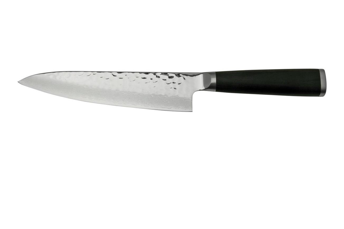 Shizu Hamono Shikisai Miyako Bessaku SB-1102 gyuto koksmes, 18 cm