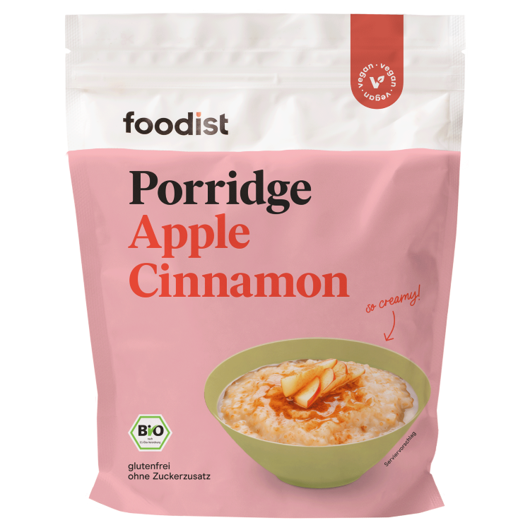 Bio Apfel Zimt Porridge Default Title