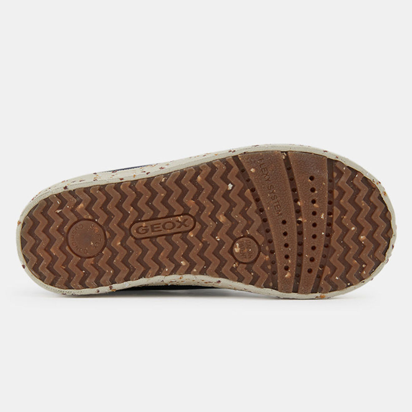 Geox Baskets en Toile de coton Kilwi bleues