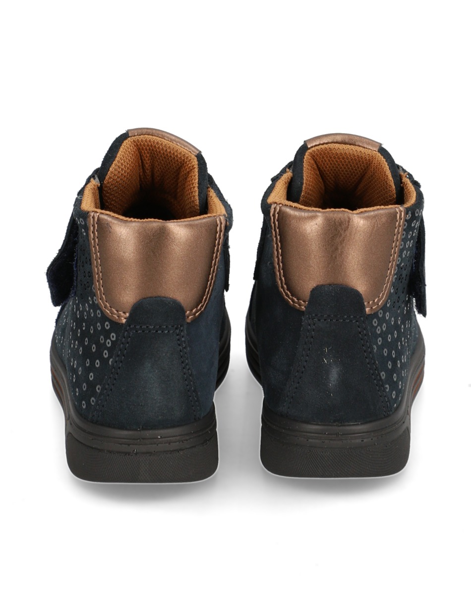 Veloursleder Sneaker Mid Cut