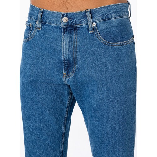 Calvin Klein Jeans - Vaqueros Rectos Auténticos Azul