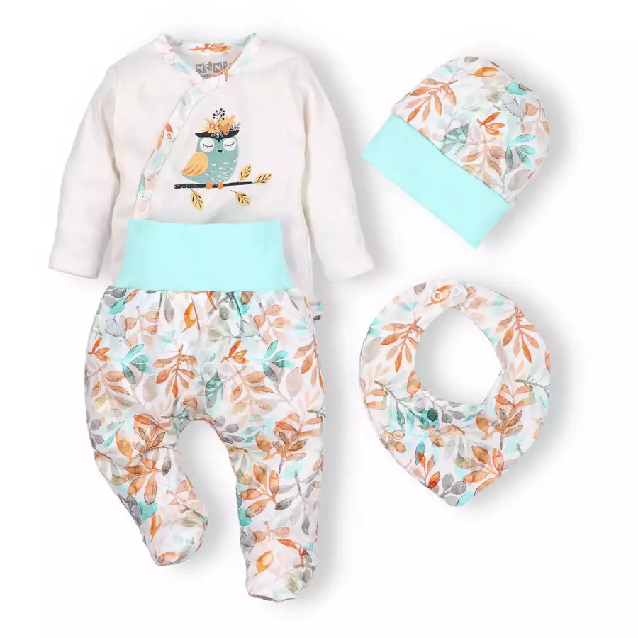 Nini 4tlg Set Herbst, Winter weiß