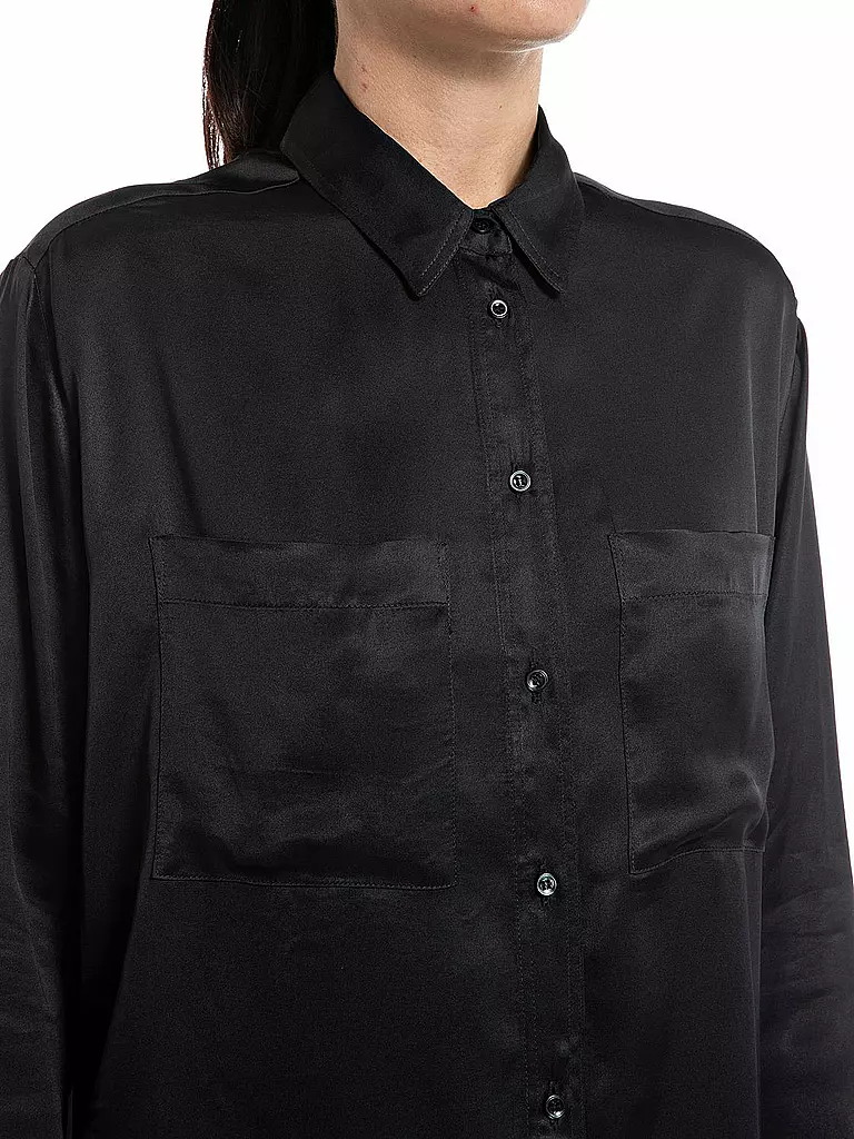 REPLAY Bluse  schwarz