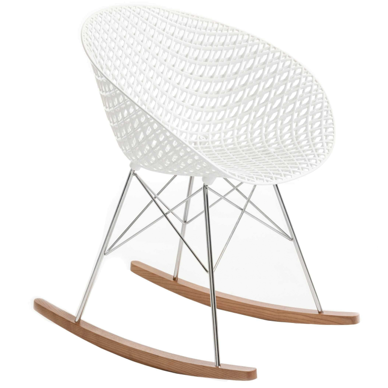 Kartell Matrix schommelstoel Wit